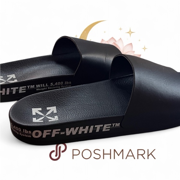 Off-White Logo Pool Slides - Black | Men\'s Size
10 (EU 43)
